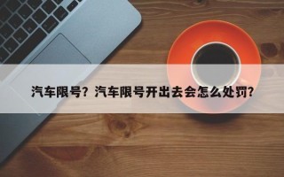 汽车限号？汽车限号开出去会怎么处罚？